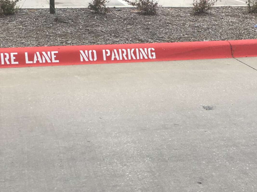 Indianapolis Parking Lot and Fire Lane Striping